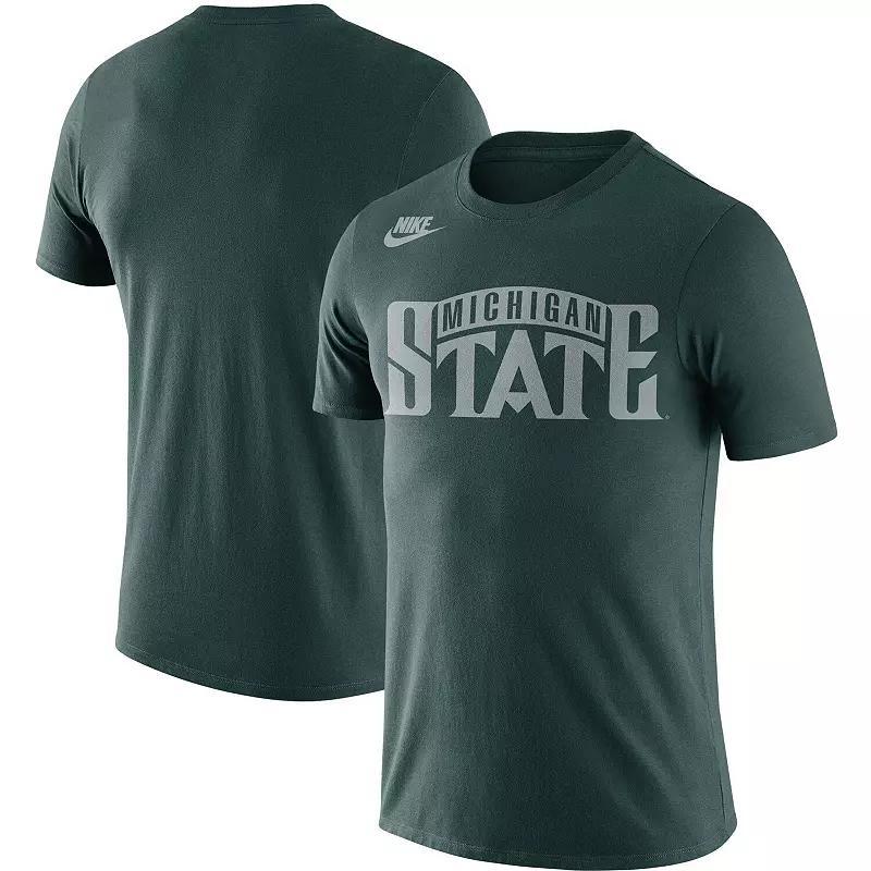 Mens Nike Green Michigan State Spartans Basketball Retro 2-Hit T-shirt Product Image