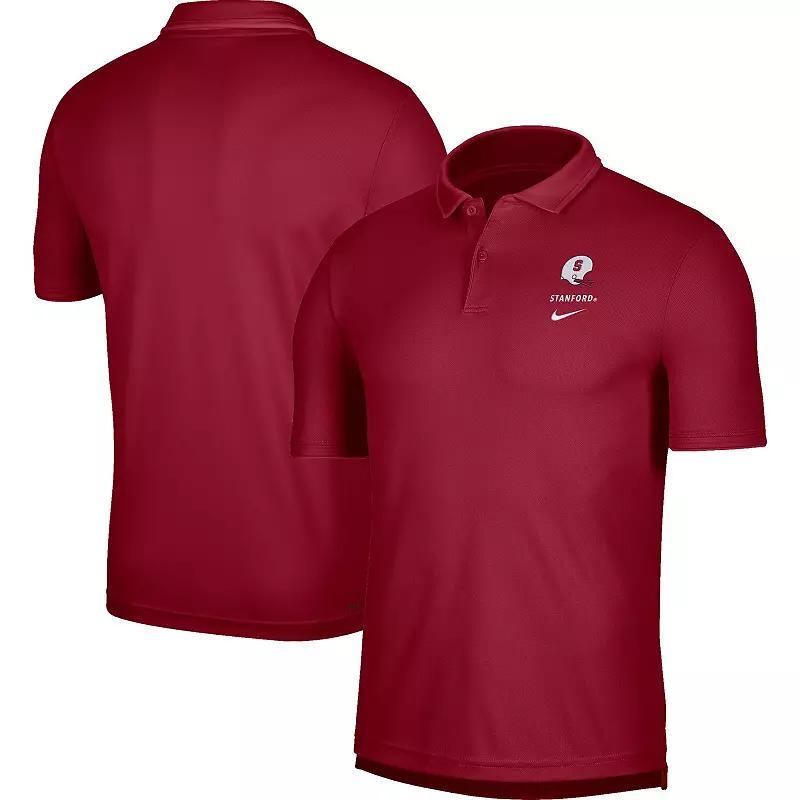 Mens Nike Crimson Oklahoma Sooners UV Performance Polo Product Image