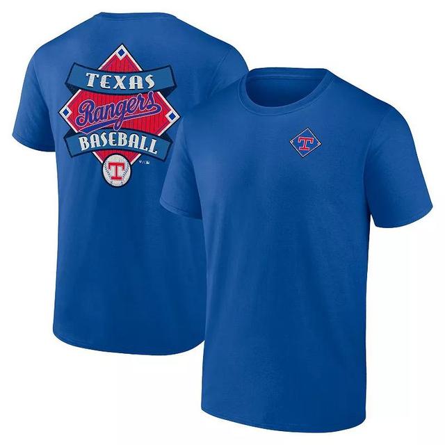 Mens Profile Royal Texas Rangers Big & Tall Field Play T-Shirt Product Image