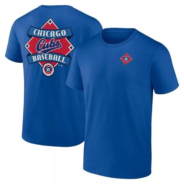 Mens Profile Royal Chicago Cubs Big & Tall Field Play T-Shirt Product Image