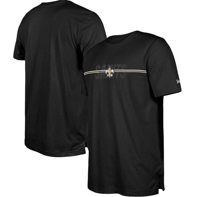 Mens New Era Black New Orleans Saints 2023 Nfl Training Camp T-shirt Product Image