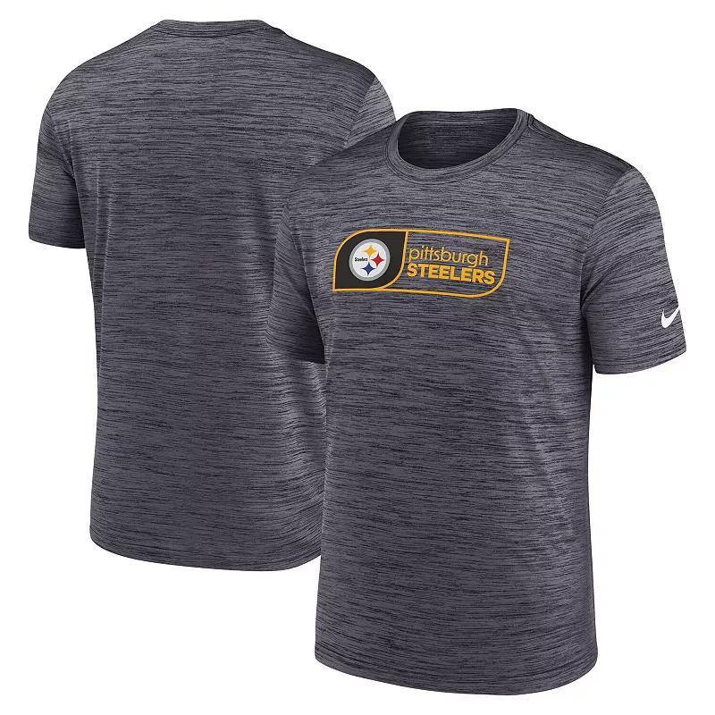 Mens Nike Pittsburgh Steelers Big & Tall Velocity Jock Tag Performance T-Shirt Product Image