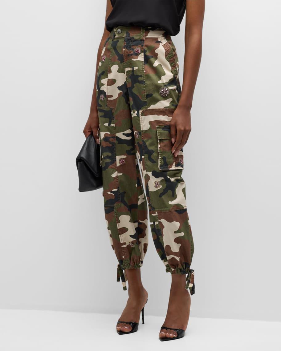 Love Camo Zola Embellished Twill Pants product image