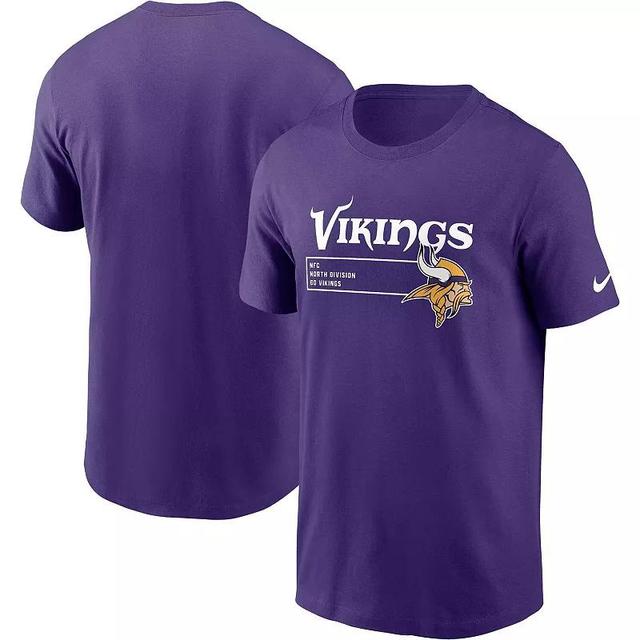 Mens Nike Minnesota Vikings Division Essential T-Shirt Product Image