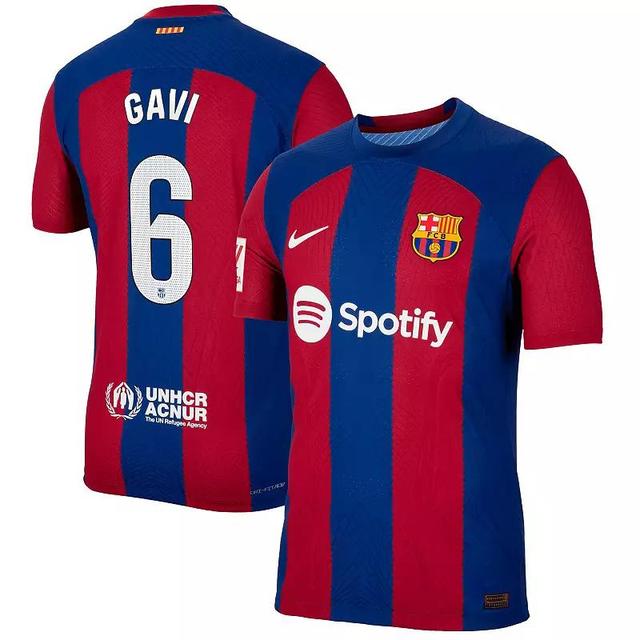 Mens Nike Gavi Royal Barcelona 2023/24 Home Match Authentic Player Jersey Product Image