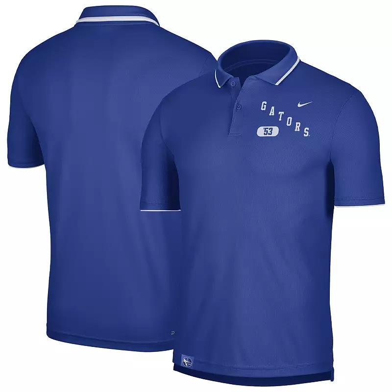 Mens Nike Penn State Nittany Lions Wordmark Performance Polo Blue Product Image