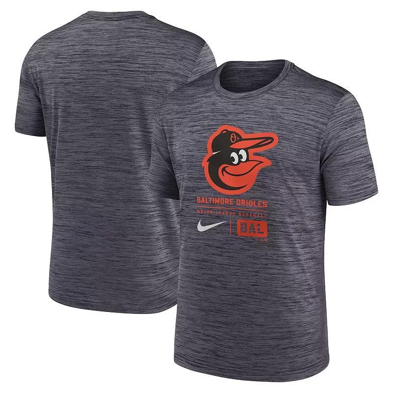 Miami Marlins Authentic Collection Practice Velocity Nike Men's Dri-FIT MLB T-Shirt Product Image