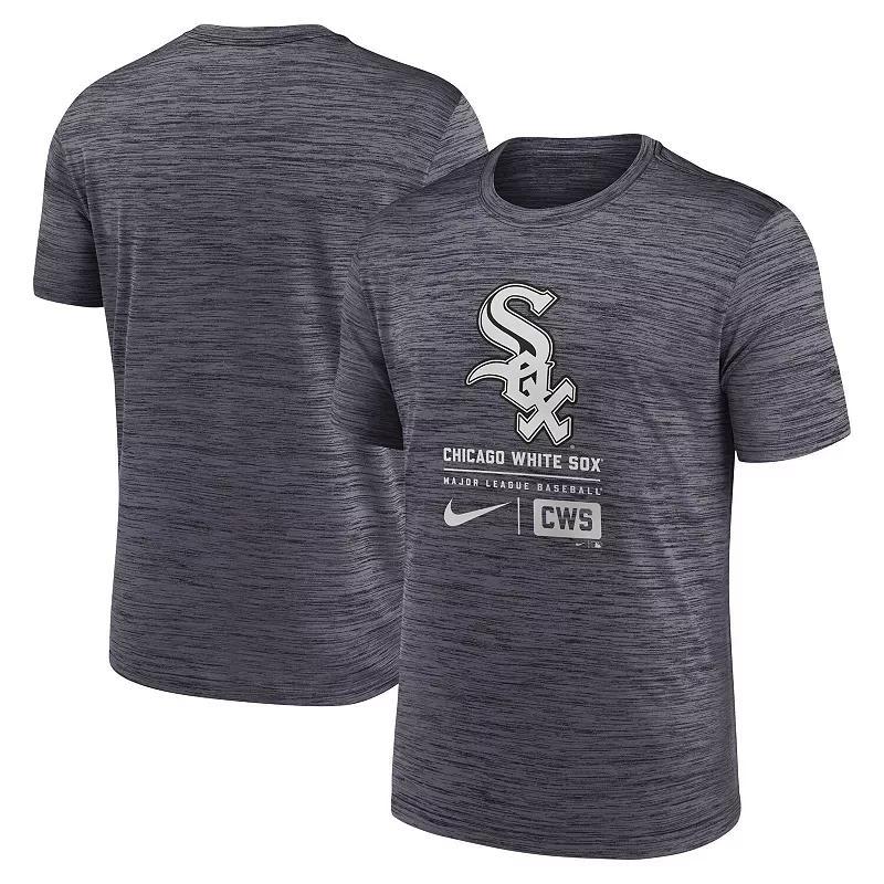 Mens Nike Chicago White Sox Large Logo Velocity T-Shirt Product Image