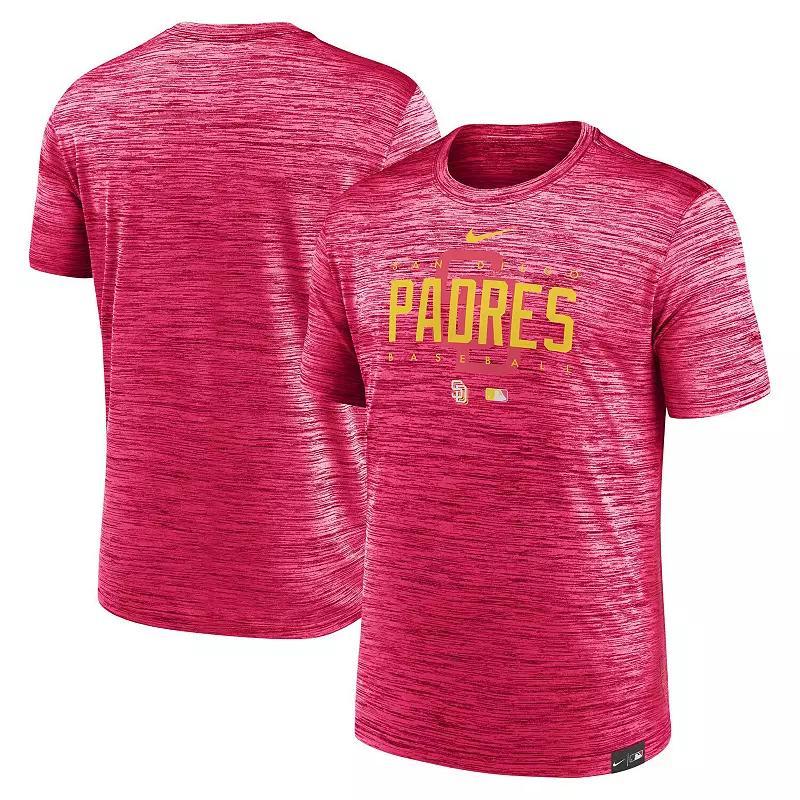 Mens Nike San Diego Padres City Connect Velocity Practice Performance T-Shirt Product Image