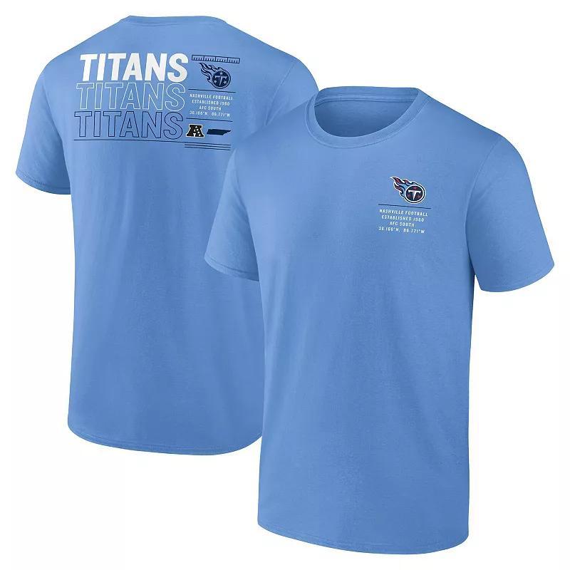 Mens Fanatics Blue Tennessee Titans Repeat Stats T-Shirt Product Image