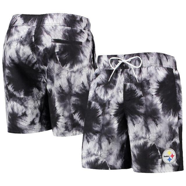 Mens G-III Sports by Carl Banks Pittsburgh Steelers Splash Volley Swim Shorts Product Image