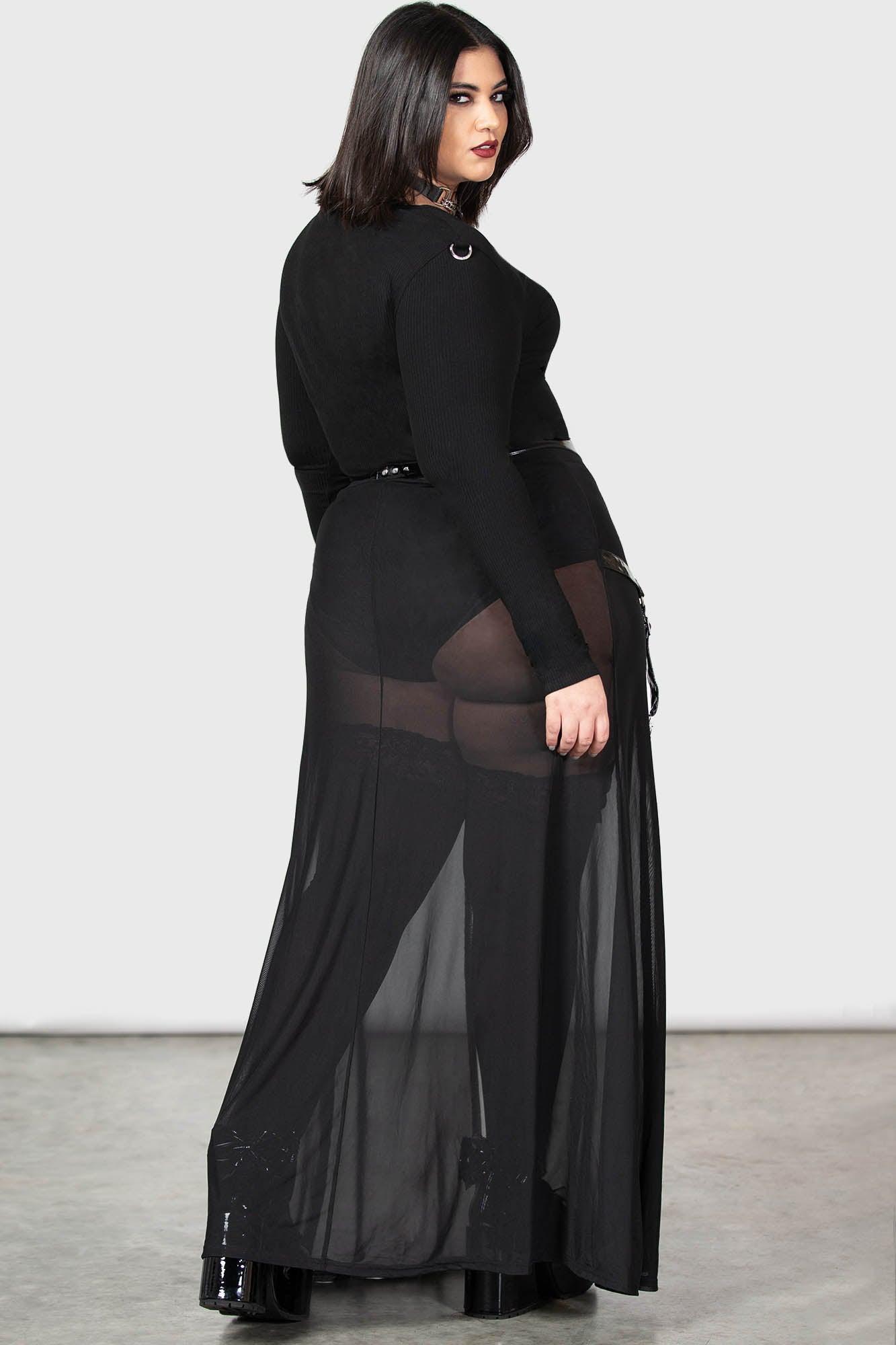 Venomous Magdelana Maxi Skirt [PLUS] Female Product Image