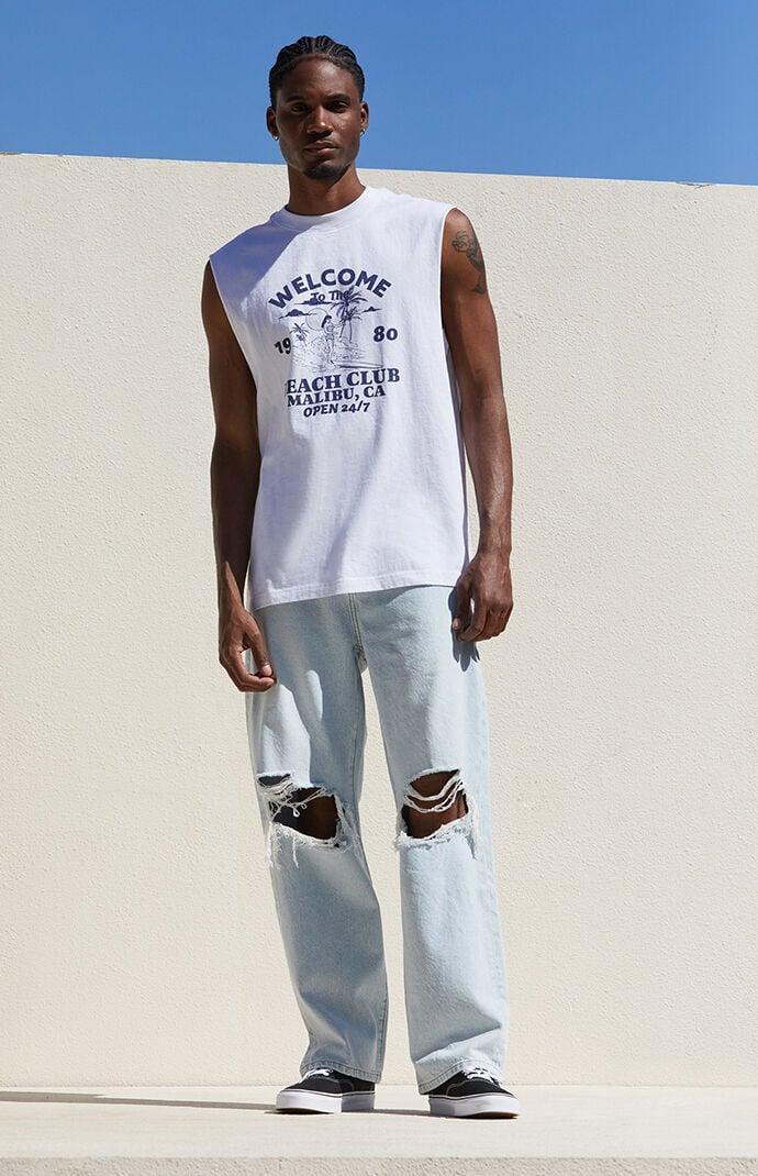 PacSun Men's Baggy Ripped Jeans Product Image