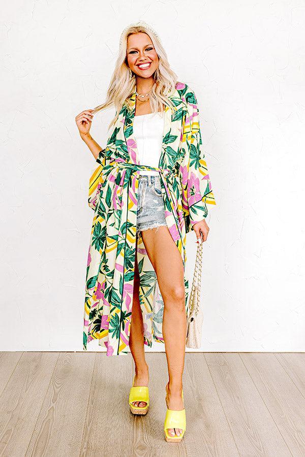 Coastal Kisses Floral Duster Product Image