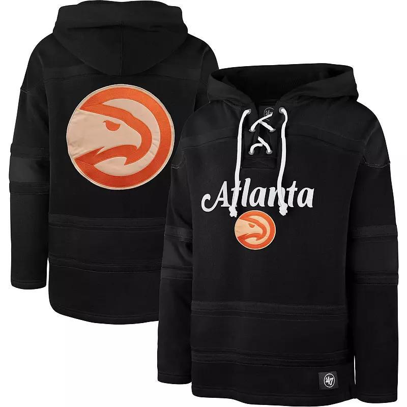 Mens 47 Atlanta Hawks 2022/23 Pregame MVP Lacer Pullover Hoodie - City Edition Product Image