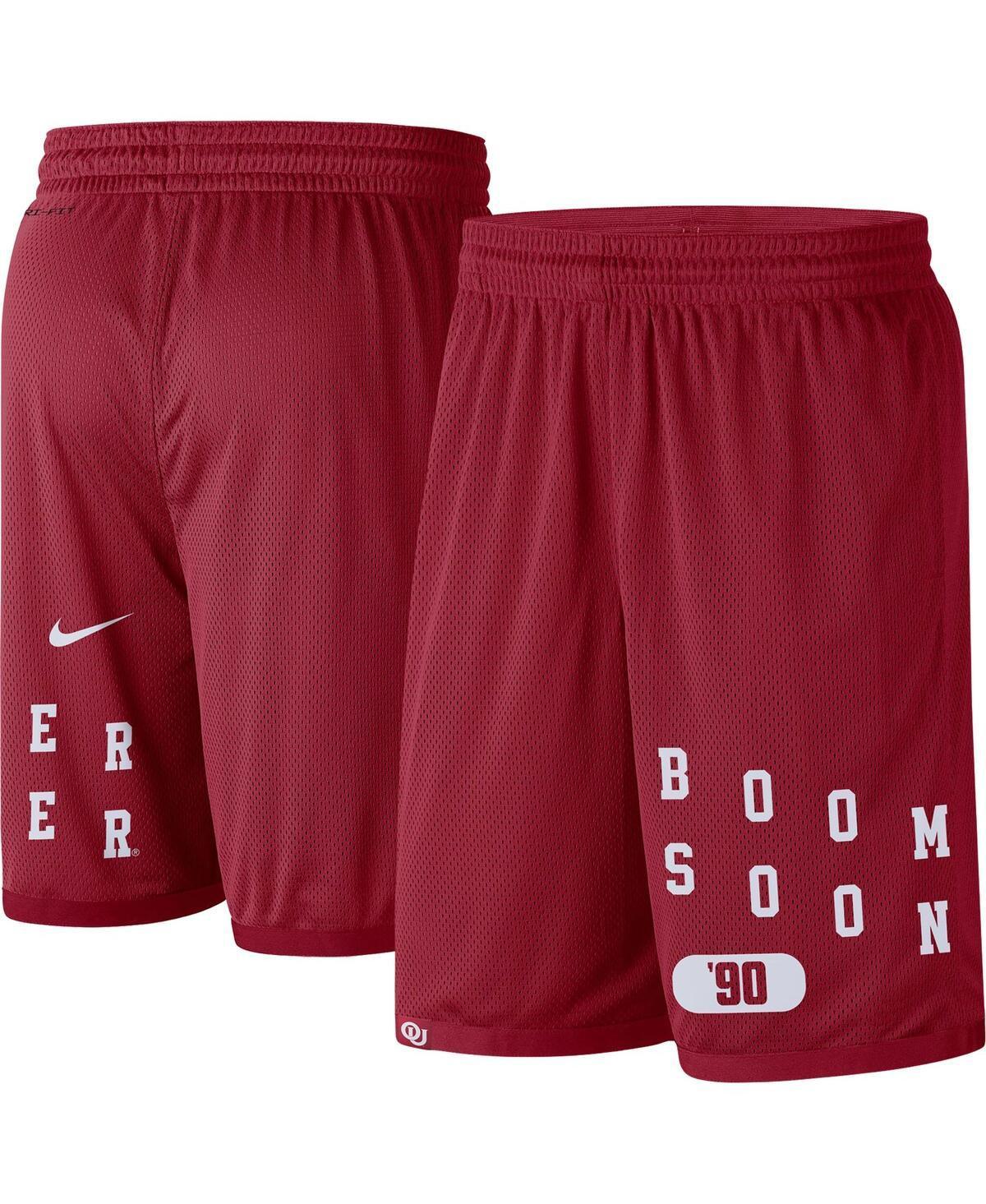 Mens Nike Crimson Oklahoma Sooners Wordmark Performance Shorts Product Image