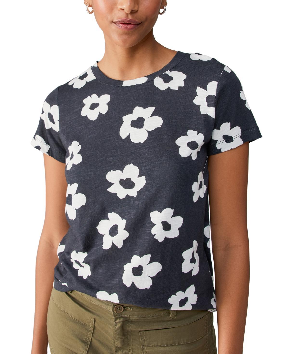 Sanctuary The Perfect Geo Print Cotton Blend Knit Top Product Image