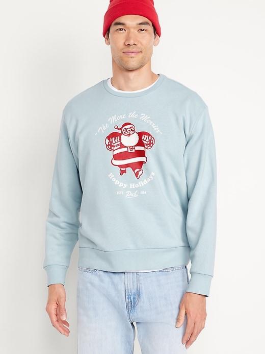 Holiday-Graphic Sweatshirt Product Image