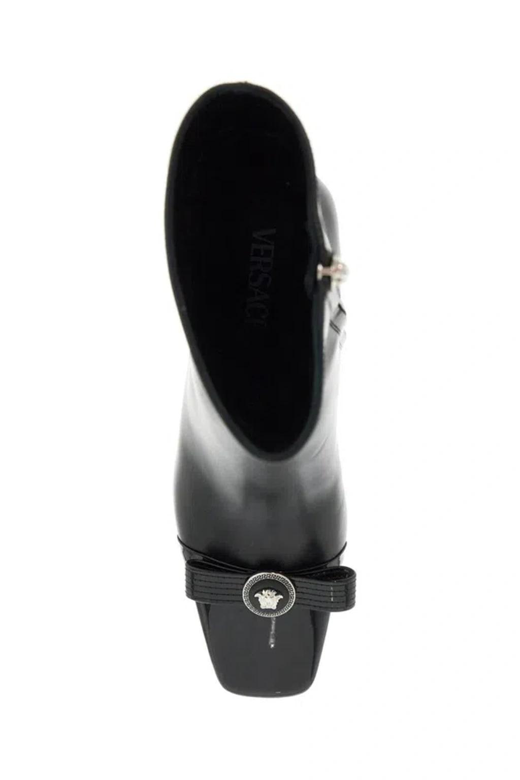 Booties T.70 Calf Leather In Black Product Image