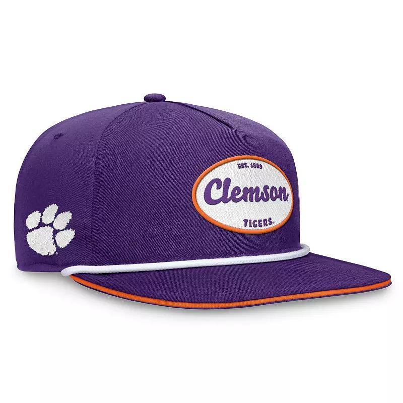 Mens Top of the World Clemson Tigers Iron Golfer Adjustable Hat Product Image