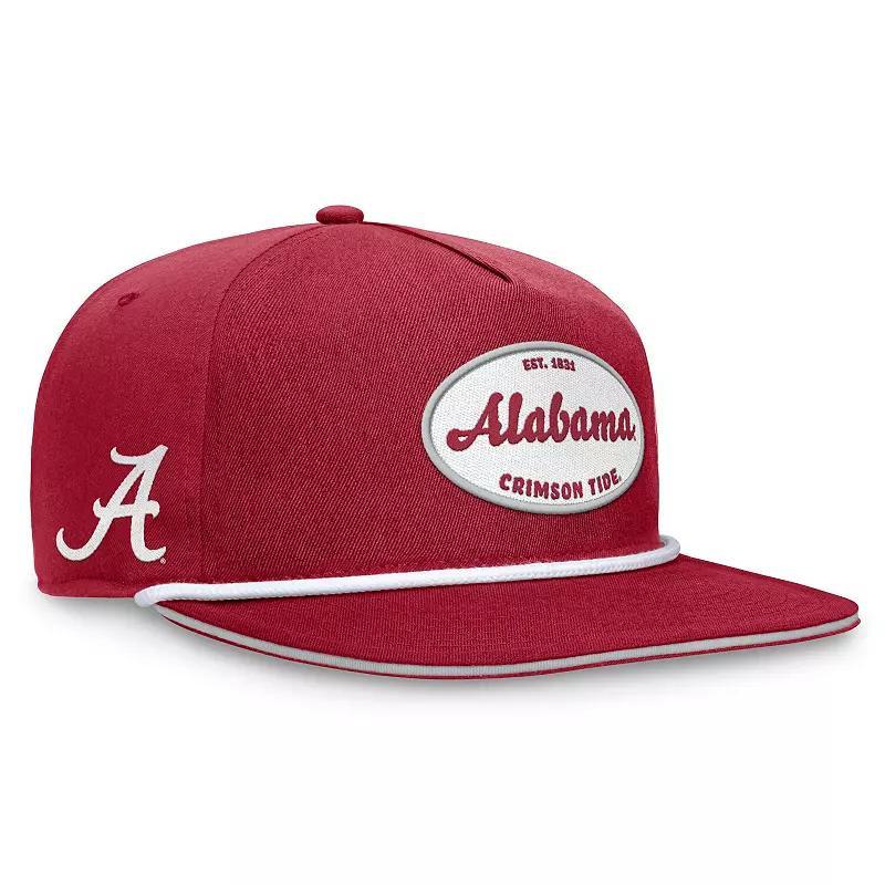 Mens Top of the World Crimson Alabama Crimson Tide Iron Golfer Adjustable Hat Product Image