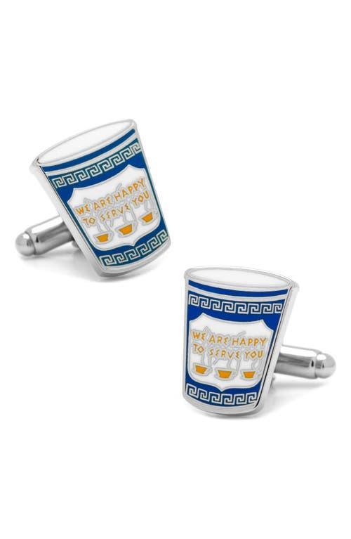 Cufflinks, Inc. Greek Coffee Cup Cuff Links Product Image