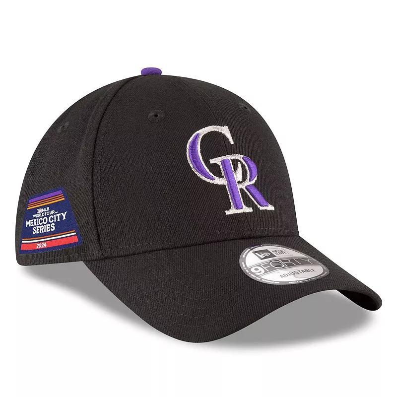 Mens New Era Colorado Rockies 2024 MLB World Tour Mexico City Series 9FORTY Adjustable Hat Product Image