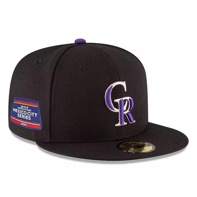 Mens New Era Colorado Rockies 2024 MLB World Tour Mexico City Series 59FIFTY Fitted Hat Product Image