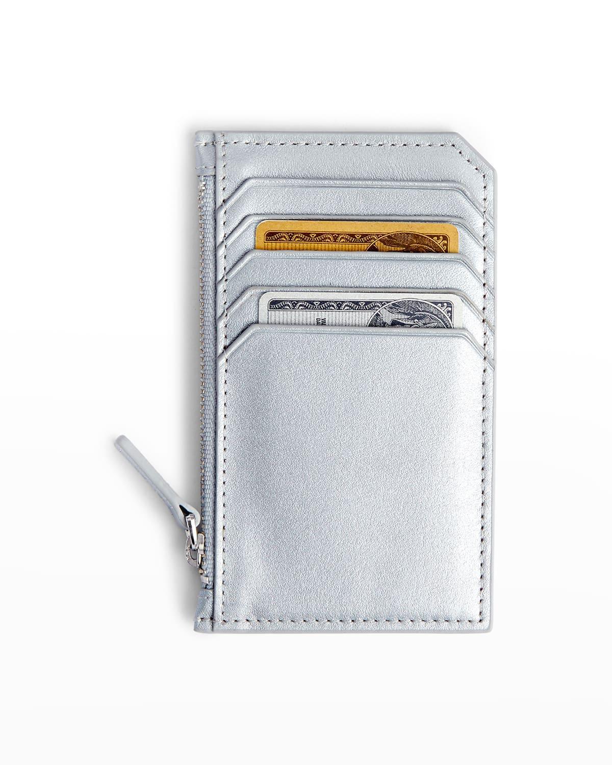 ROYCE New York Zip Leather Card Case Product Image