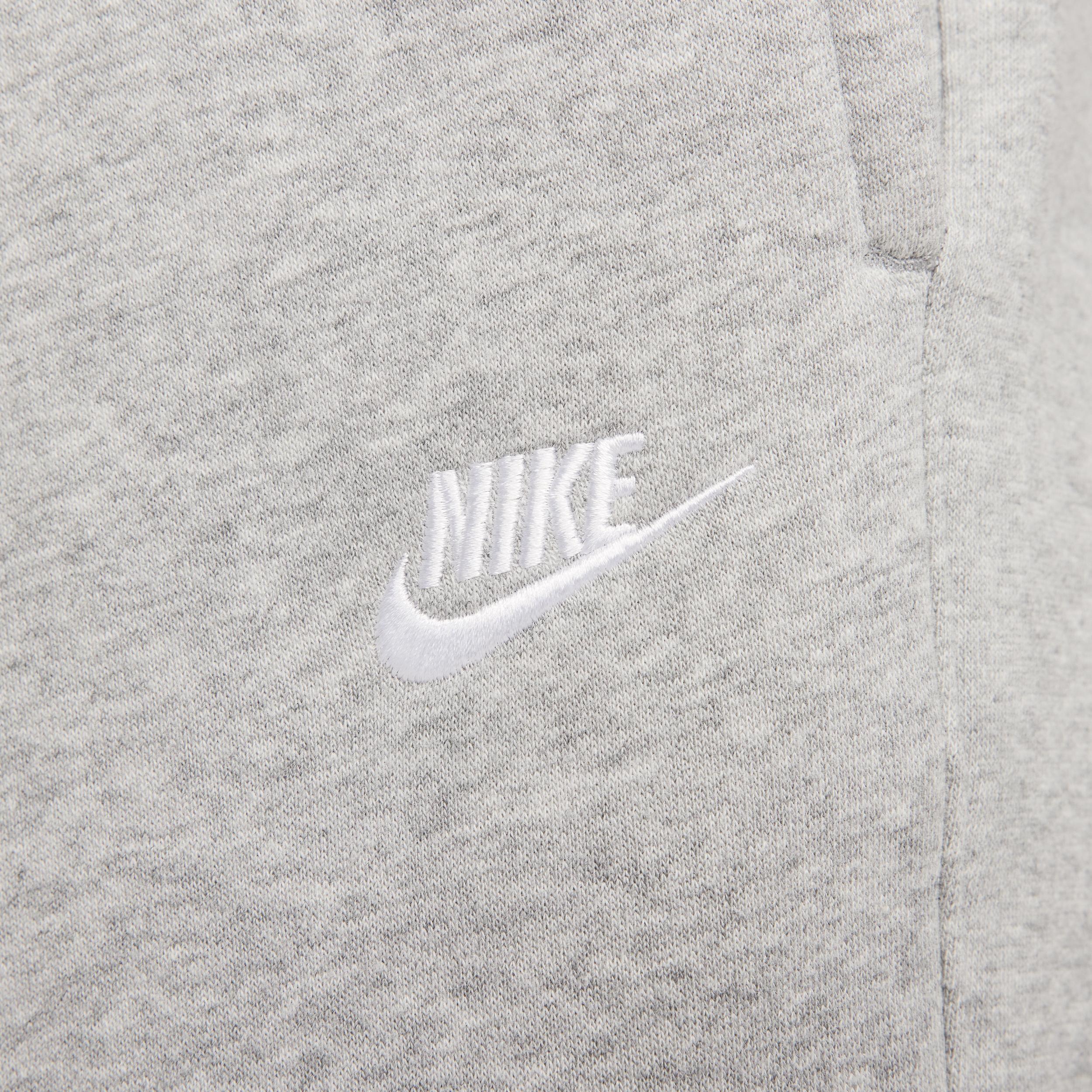 Nike Mens Nike Club BB Fleece Bungee Pants - Mens Grey/Grey Product Image