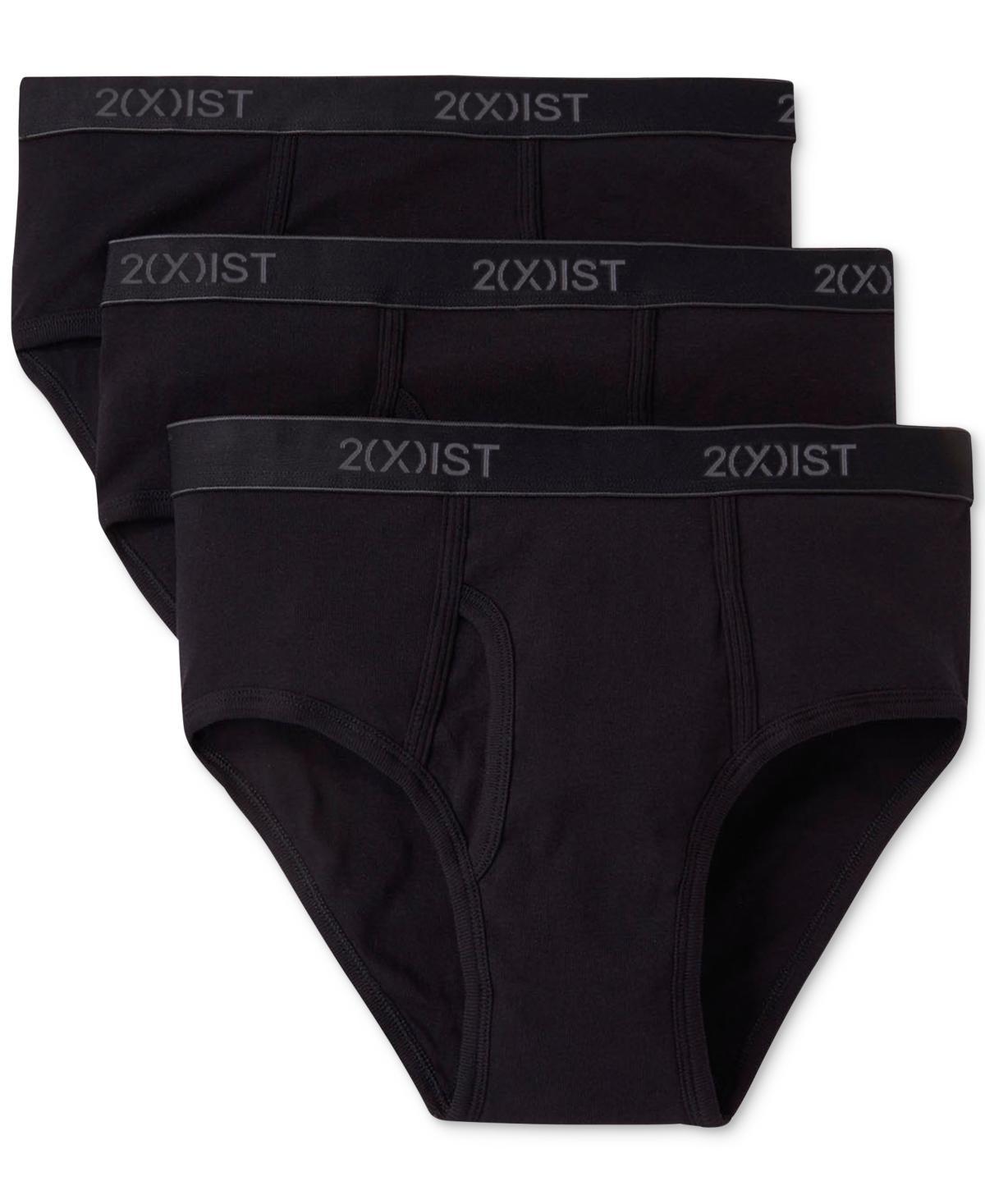 Men's Essential Cotton Fly Front Brief 3-Pack Product Image