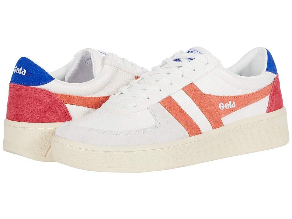 Gola Grandslam Trident Hot Coral/Marine Blue) Women's Shoes Product Image