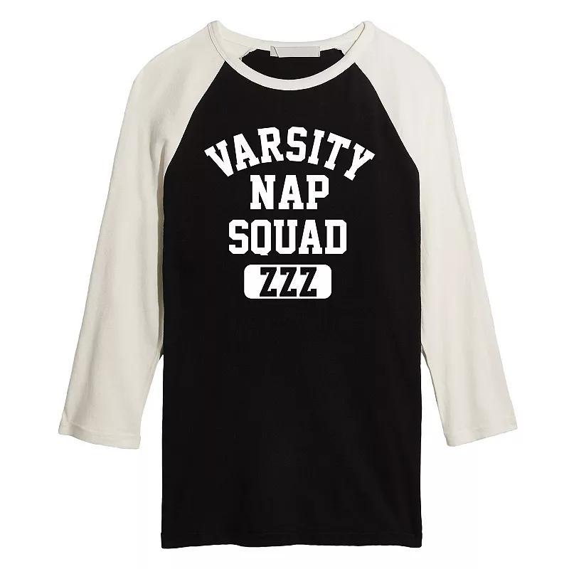 Mens Varsity Nap Squad Raglan Tee Product Image