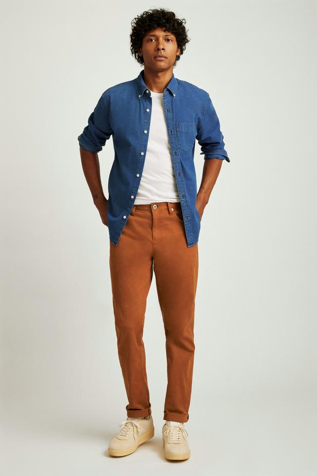 Italian Brushed 5-Pocket Pants Product Image