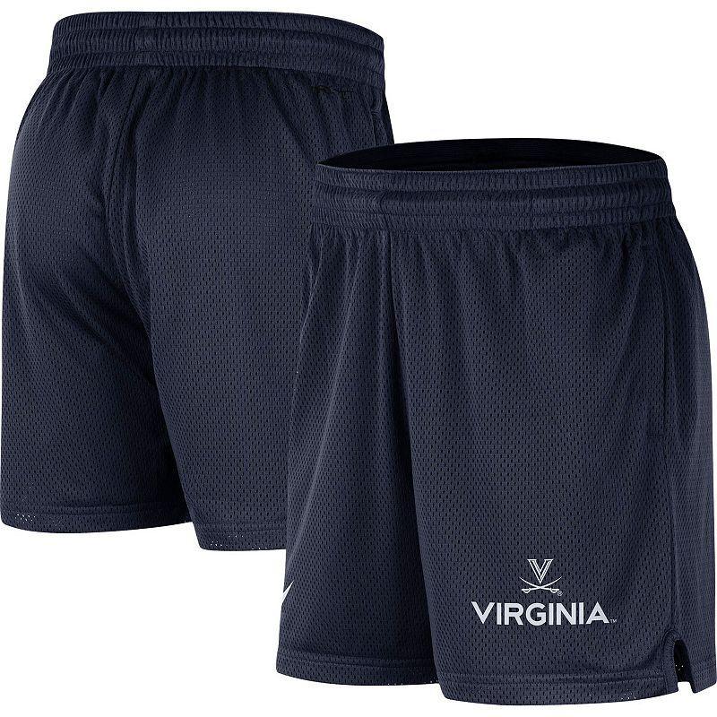 Mens Nike Virginia Cavaliers Mesh Performance Shorts Blue Product Image