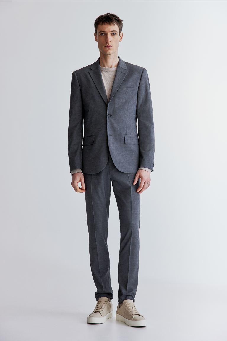 Skinny Fit Suit Pants Product Image