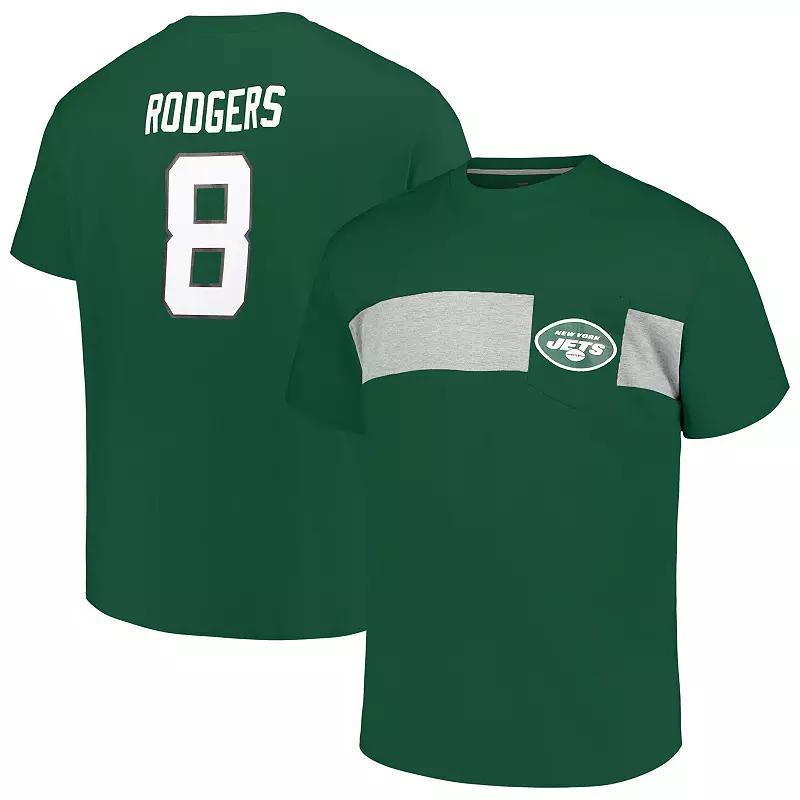 Mens Fanatics Aaron Rodgers New York Jets Big & Tall T-Shirt Product Image