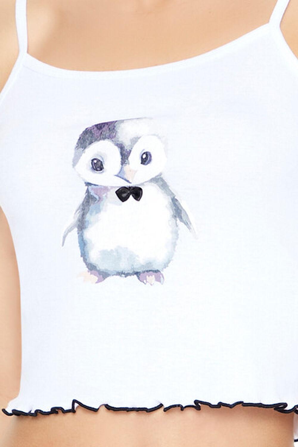 Penguin Graphic Cropped Cami | Forever 21 Product Image