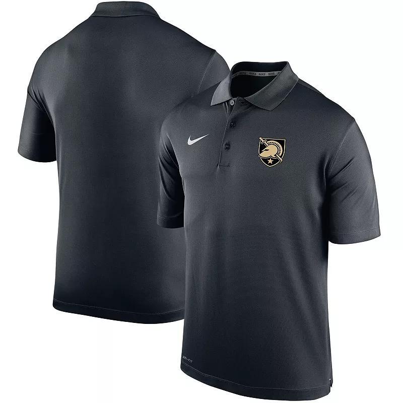 Mens Nike Black Army Black Knights Big & Tall Primary Logo Varsity Performance Polo Product Image