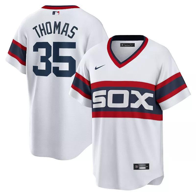 Mens Nike Frank Thomas Chicago Sox Home Cooperstown Collection Player Jersey Product Image