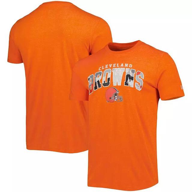 Mens New Era Heathered Cleveland Browns Training Collection T-Shirt Product Image