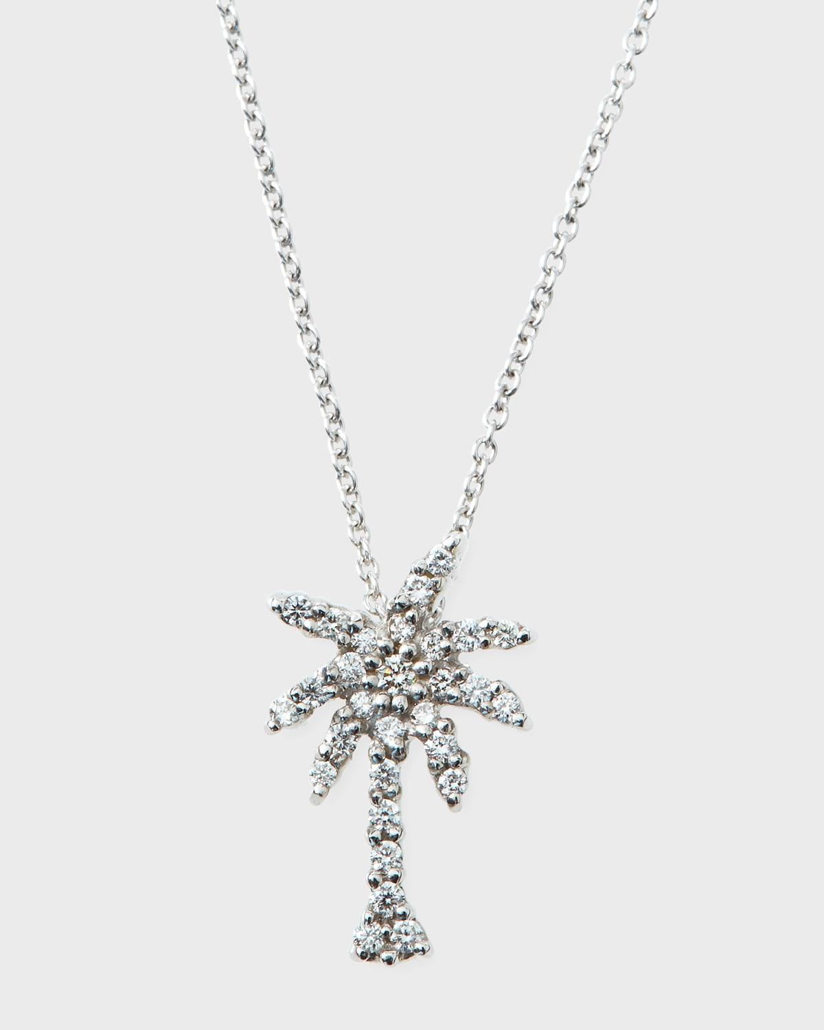 Roberto Coin Diamond Palm Tree Necklace Product Image