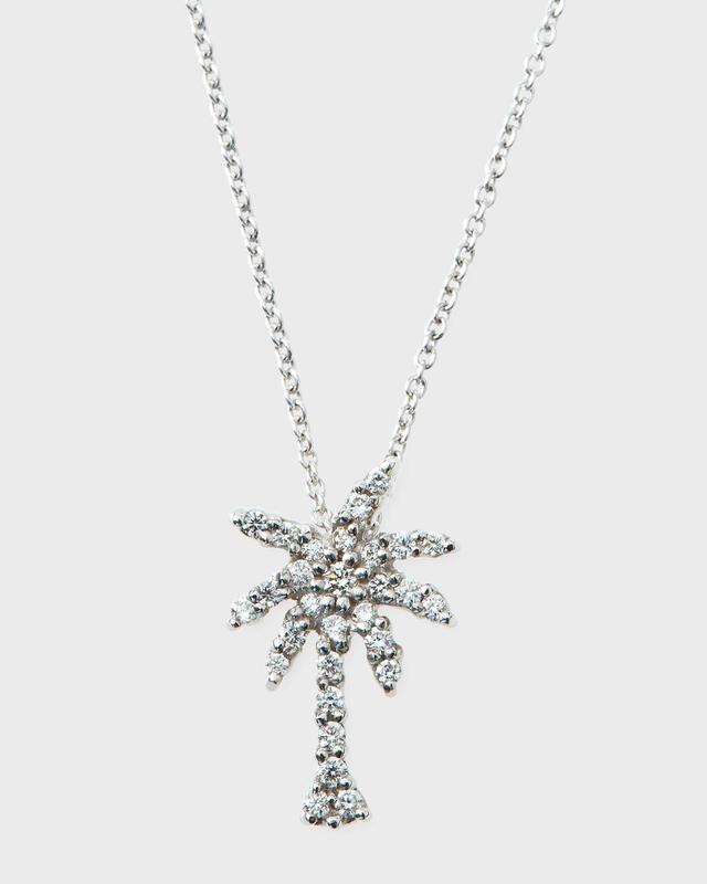 Roberto Coin Diamond Palm Tree Necklace Product Image