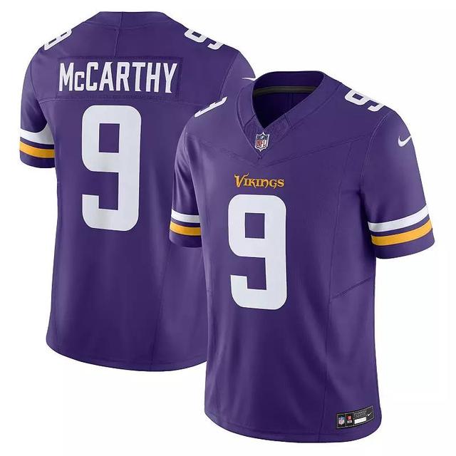 Mens Nike J.J. McCarthy Minnesota Vikings Vapor F.U.S.E. Limited Jersey Product Image