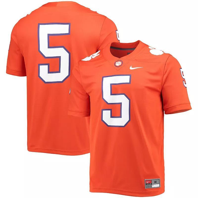 Mens Nike #5 Clemson Tigers Game Jersey Product Image