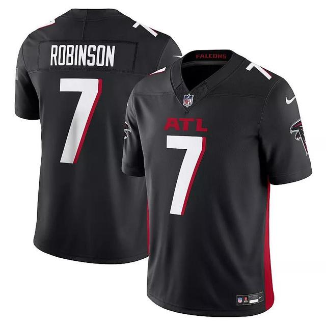 Mens Nike Bijan Robinson Black Atlanta Falcons Vapor F.u.s.e. Limited Jersey - Black Product Image