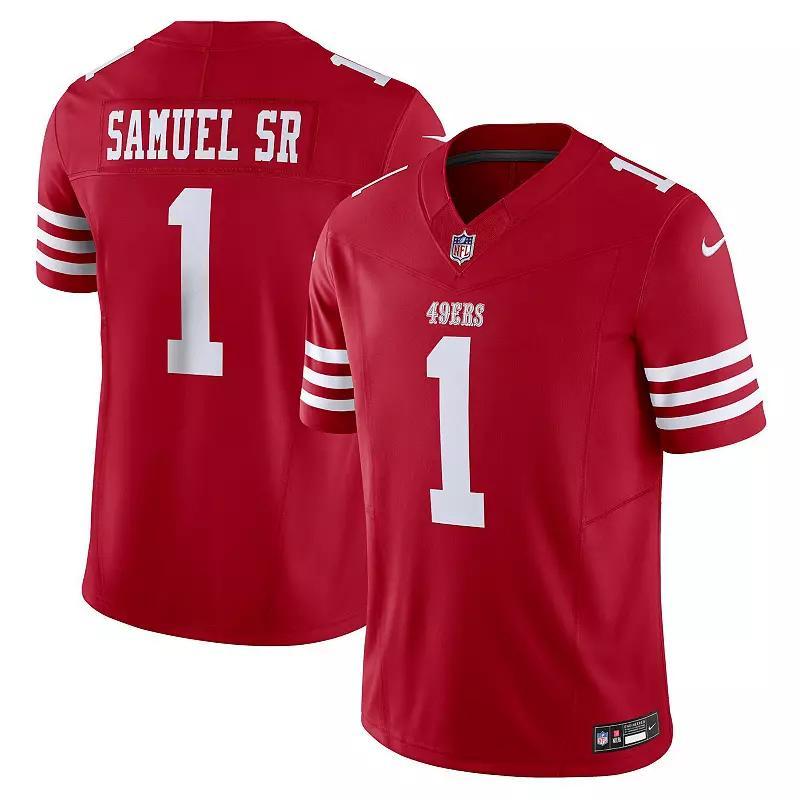 Nike Mens Deebo Samuel Sr Scarlet San Francisco 49ers Vapor F.u.s.e. Limited Jersey - Scarlet Product Image