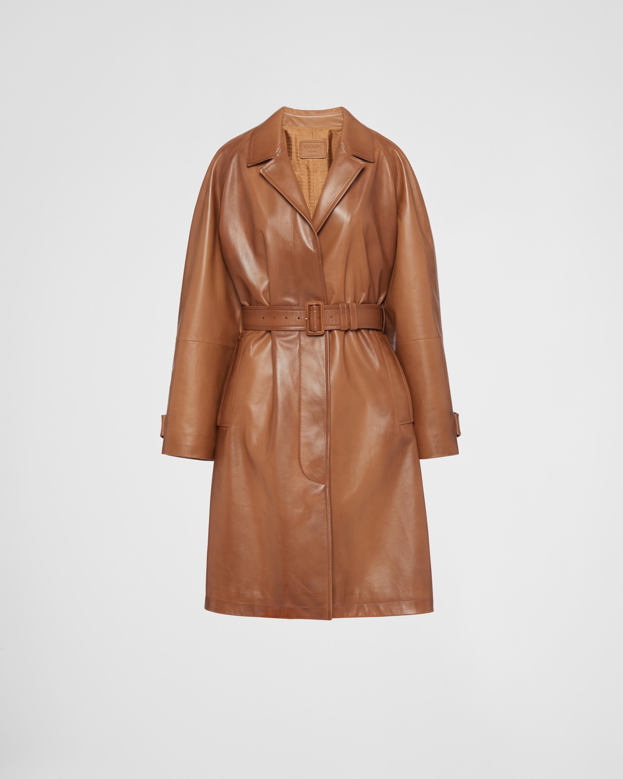 Nappa leather coat product image