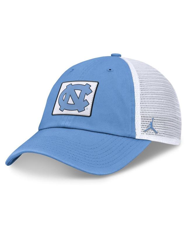 Jordan Mens Carolina Blue North Carolina Tar Heels Primetime Club Trucker Adjustable Hat - Light Blue, White Product Image