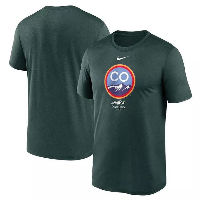 Mens Nike Colorado Rockies City Connect Logo T-Shirt Product Image